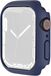By Qubix Qubix Apple Watch 45mm Hard Case (Open Front) - Donkerblauw