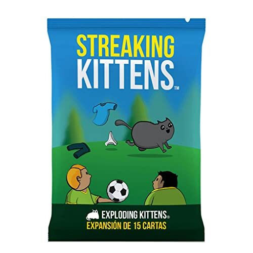 Exploding Kittens EKIEK05ES - Streaking - uitbreiding in het Spaans