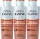 L'Oréal Paris Elvive Fiber Booster Shampoo Anti-chute - Réduit la chute des cheveux - Soins capillaires pour cheveux cassants sujets à la casse et à la chute - Shampooing Pack économique 3x 200ml