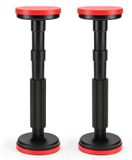 Solidchoice - 2 pièces de tiges de support télescopiques réglables