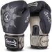8 Weapons Thaise bokshandschoenen Ways Yant 10 oz zwart/zand Leer Unisex Volwassenen