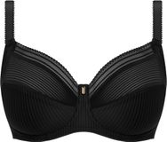 Fantasie Fusion Beugelbeha met geïntegreerde cups, volledig bedekkende beha voor dames (1 stuk), zwart.