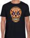 Bellatio Decorations Shoppartners Bv Skelet Gezicht Day of the Dead Verkleed T-shirt Zwart voor Heren