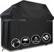 Housse de grill - Oxford 420D résistant aux intempéries et aux UV - Pour barbecue - 183x66x130 cm - Noir