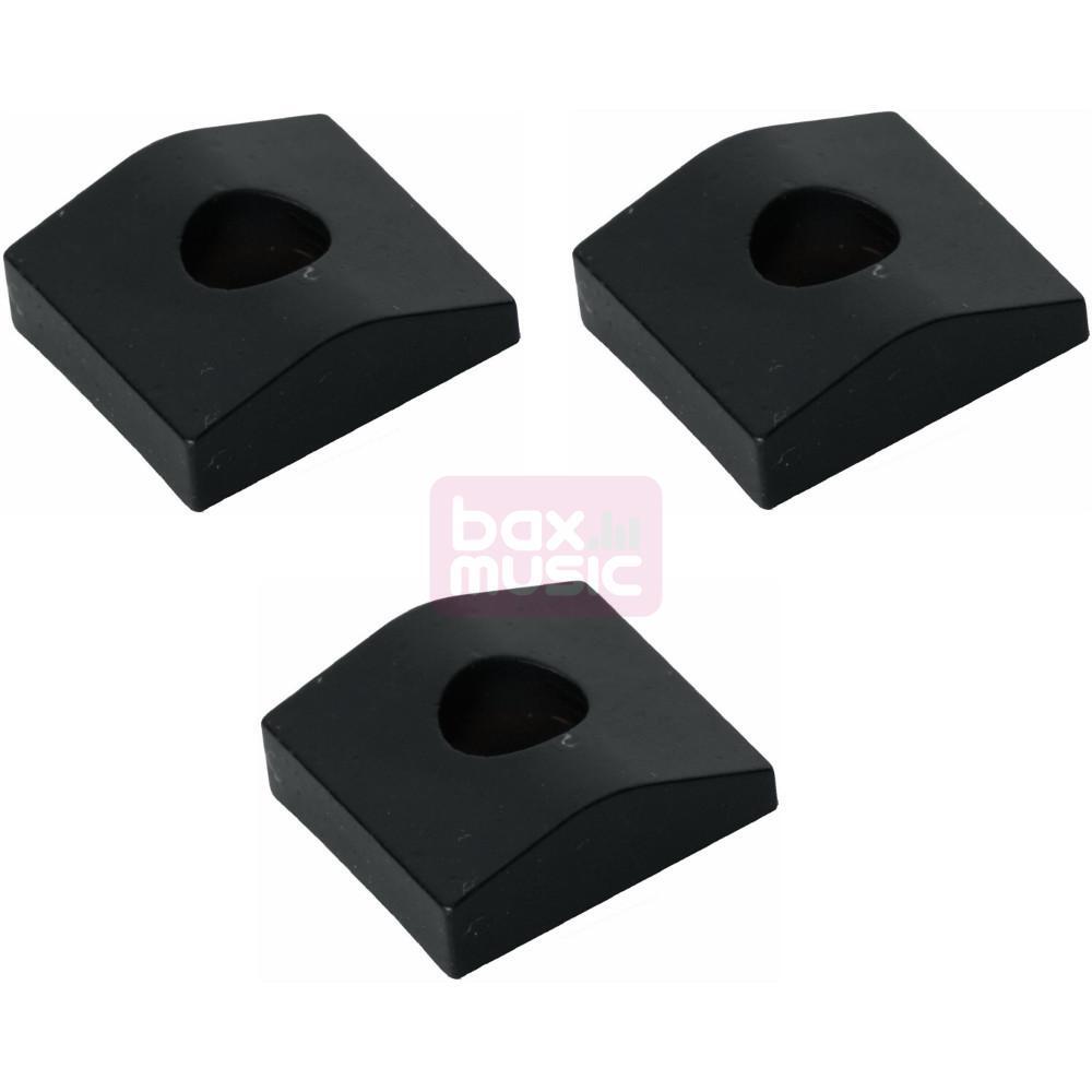 Floyd Rose FR-NCB Nut Clamping Block zwart 3 stuks