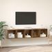 Maison Exclusive - Ensemble meuble TV, 2 pièces. Fabriqué en bois recyclé et panneaux de fibres de bois