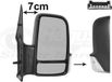 VanWezel Rétroviseur électrique complet droit pour Volkswagen Crafter 2006-2017