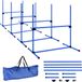 PawHut Jeu d'agilité pour animaux de compagnie - Plastique - 99x65x94cm - Bleu