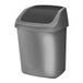 Curver Swing-Top Vuilnisbak - 50 Liter - Antraciet/Zilver