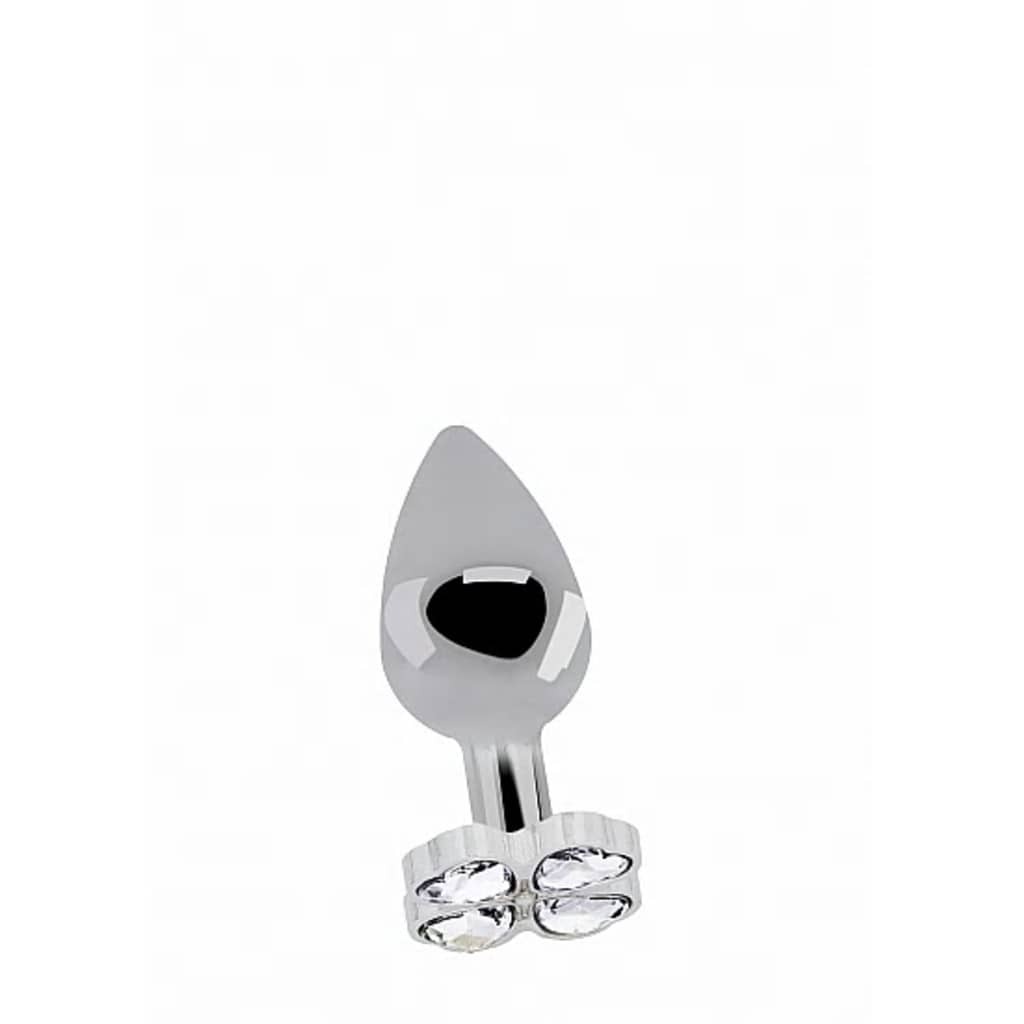 Shots - Rich Lucky Diamond Plug - 2.75 Inch - Silver