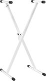Classic Cantabile X-Keyboardstandaard in hoogte verstelbaar wit, 5 cm