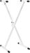 Classic Cantabile X-Keyboardstandaard in hoogte verstelbaar wit, 5 cm