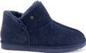 Warmbat Willow Suede Dames Sloffen - Donker Marineblauw