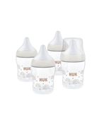 NUK Perfect Match Babyflessen 150 ml Beige, Transparant Polypropyleen (PP) 4 Stuks