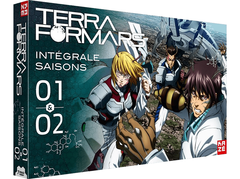 Manga terra formars: seizoen 1-2 - dvd