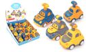 FLYPOP'S - Humoristische Auto - Wrijvingsvoertuig - 026671 - Diverse Modellen - Plastic - Kinderspeelgoed - Verzamelbaar Voertuig - Miniatuur - 9 cm x 8,6 cm - Vanaf 3 jaar