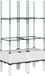 vidaXL Plantenbak met latwerk 80x40x142,5 cm polypropeen wit