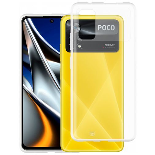 Just-in-Case Just in Case TPU Back Cover Transparant Poco X4 Pro