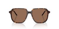 Moncler Cylin Me6010 Lunettes de soleil unisexe havane carrées marron 54mm