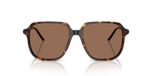 Moncler Cylin Me6010 Lunettes de soleil unisexe havane carrées marron 54mm