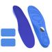 Icecat Semelles protectrices avec support AirTag 1/2 pour enfants et seniors - 255-270mm - Bleu