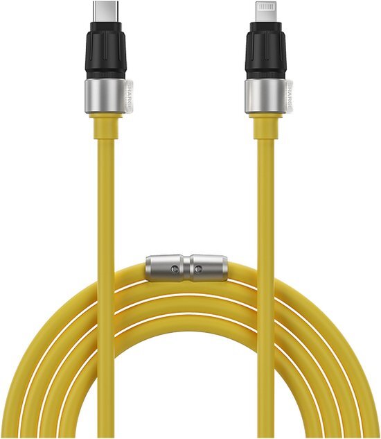 Sharge C to Lightning phantom cable-Yellow