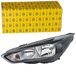 HELLA 1LE 354 827-131 Gloeilamp-Koplamp - voor o.a. Ford Focus III - Zwart - CCC/ECE - voor linksrijdend verkeer - links