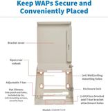Tripp Lite ENBRKTCVR Universal Wall Bracket for Wireless Access Point with Cover
