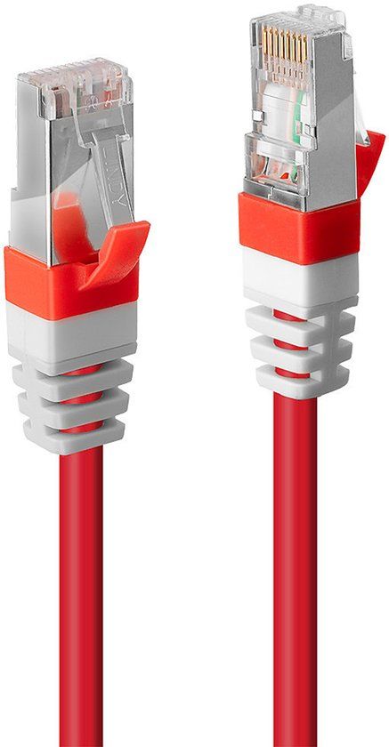 Lindy Cat.6 (A) SSTP / S/FTP PIMF Premium 20.0m netwerkkabel Rood