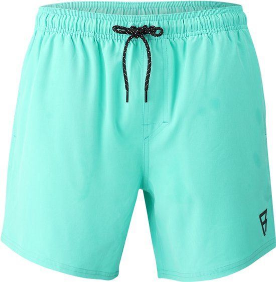 Brunotti Bru-conic Zwembroek Heren - Zwemshort met 4-Way Stretch - Carribean Green - L
