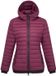 Regatta Haile Donsjack voor dames, Maat 42, Fig, Polyamide/Polyester, Waterafstotend, Met capuchon