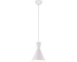 REALITY ENZO Hanglamp - Wit - E27 - 28W - Rond