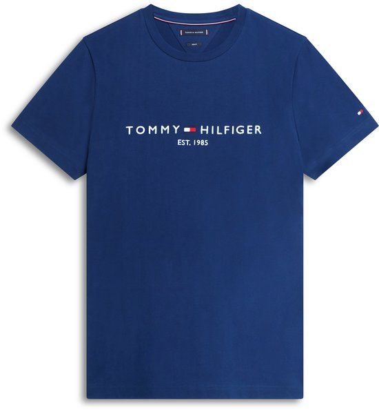Tommy Hilfiger Essential T-shirt Heren XL Marineblauw