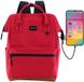 Himawari - Rode Damesrugzak - Waterdicht - 11 Vakken - 15 inch Laptopvak - USB Poort