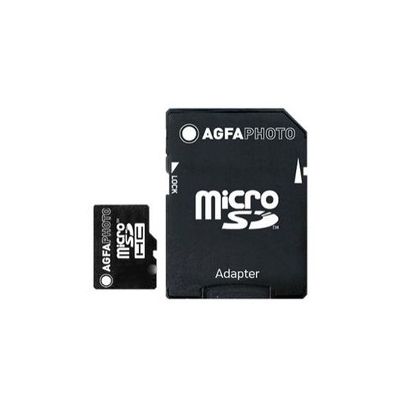 AgfaPhoto 10580 - MicroSDHC - 16GB - Class 10 - Zwart
