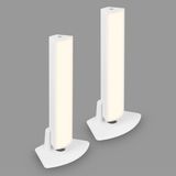 B.K.Licht BRILONER Zadar - Set van 2 Tafellampen oplaadbaar - warm wit licht - dimbaar - IP44 - 30cm