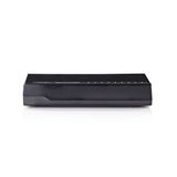 Nedis NSWH8P100BK Commutateur réseau Gigabit Ethernet géré, 8 ports, Noir