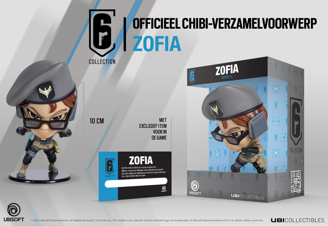 Ubisoft Chibi Six Collection Beeldje: Zofia Merchandise