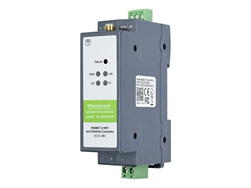 Waveshare RS485 to WiFi/Ethernet Module - Serial Server - Modbus MQTT Gateway