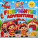 Firefighter Adventure: 40 Fun, Bold & Easy Coloring Pages Filled with Brave Firefighters, Rescue Trucks, Exciting Rescue Missions, and Heroic Adventures for Kids Ages 3–8