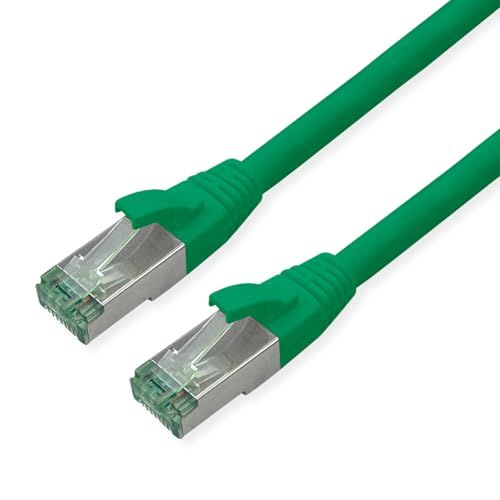ROLINE Recycled Material 21.45.3233 netwerkkabel Groen 3 m Cat6a S/FTP (S-STP)