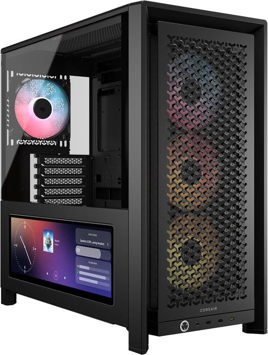 Corsair FRAME 4000D LCD RS ARGB Midi Tower Zwart