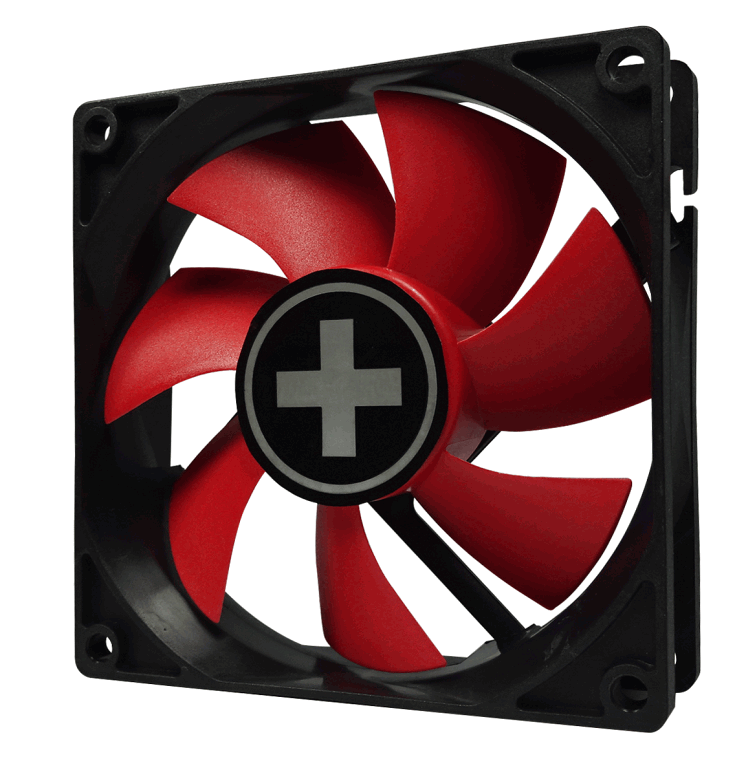 Xilence XPF92.R - Fan - 92mm - Black/Red