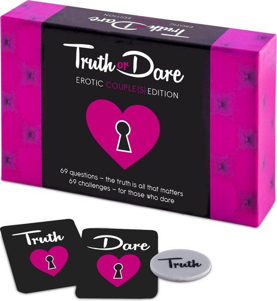 Tease & Please Truth or Dare - EN Roze - Erotisch Bordspel