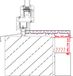vidaXL - Raamdorpel - Wit - 120 x 10 x 4,5 cm - PVC