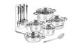 Berlinger Haus BL-4119 Blaumann Gourmet Line roestvrijstalen kookgerei-set - 17-delig