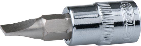 KS TOOLS 1/2" CHROMEplus Bit Socket Slotted, 6.5 mm (918.5342)
