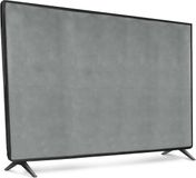 kwmobile tv hoes voor 32" TV cover - Beschermhoes voor televisie - Voor binnengebruik - Tegen vuil en stof - In lichtgrijs