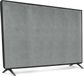 kwmobile tv hoes voor 32" TV cover - Beschermhoes voor televisie - Voor binnengebruik - Tegen vuil en stof - In lichtgrijs