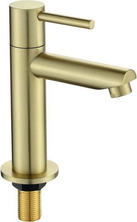 Best Design Nancy Toiletkraan Mat Goud